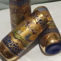 پارچ و۳لیوان قدیمی کلکسیونی