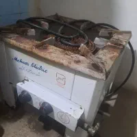 اجاق ۲ شعله بزرگ قدیمی چدنی