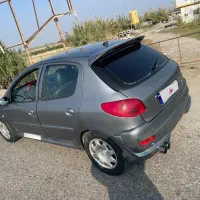 پژو ۲۰۶ تیپ ۲ مدل ۱۳۸۸ دور رنگ سه تیکه فابریک|خودرو سواری و وانت|قائمشهر, |دیوار