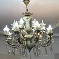 لوستر برنز ۸شاخه - ۱۶ شعله خاص