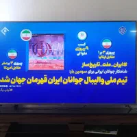 تلویزیون 65 اینچ SAM کم کارکرد و سالم|تلویزیون و پروژکتور|مشهد, طلاب|دیوار