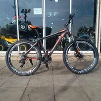 دوچرخه POLARIS مشکی سایز ۲۷.۵ ترمز دیسکی طوقه ۵cm|دوچرخه، اسکیت، اسکوتر|تهران, مسعودیه|دیوار