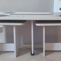 میز جلومبلی با ۴ تا عسلی کم جا