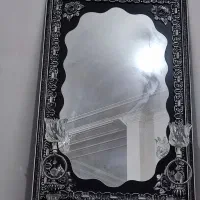 آینه و شمعدان در حد نو کاملا سالم|صنایع دستی و سایر لوازم تزئینی|زابل, |دیوار