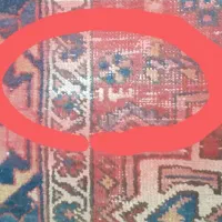 فرش کناره قدیمی نخ نما شده|فرش|تبریز, |دیوار