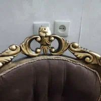 مبل سلطنتی ۹نفره با میز پذیرای|مبلمان خانگی و میز عسلی|اصفهان, عطار نیشابوری|دیوار