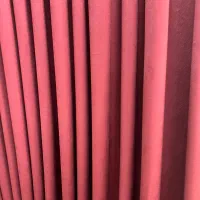 دوعدد والان پرده عنابی مخمل  ترک شیک