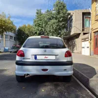 ۲۰۶تیپ دو مدل ۸۹ سفید|خودرو سواری و وانت|اردبیل, |دیوار