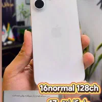 آیفون ۱۶ نرمال ۱۷ماه گارانتی یک ماه کار