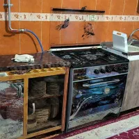 کابینت آلمینیوم اجاق گاز ظرف شوی|مصالح و تجهیزات ساختمان|سیلوانه, |دیوار