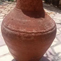 خمره بزرگ سفالی نقش دار