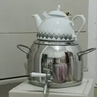 کتری قوری شیر دار