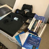 کنسول بازی ps4 - دوربین مخصوص - ۷بازی - ۳ عدد دسته