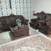 مبل 7نفره راحتی سالم|مبلمان خانگی و میز عسلی|گوآور, |دیوار