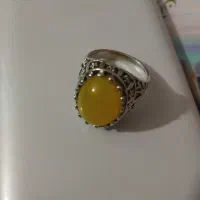 انگشتر نقره همراه با حرز