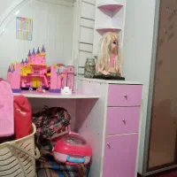 میز تحریر و صندل کودک کمد و میز آرایش