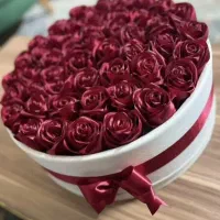 گل روبانی یلدا|گل مصنوعی|تبریز, |دیوار