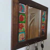 آینه و جا کلیدی