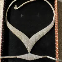 سرویس نقره بدون اجرت بدون گوشواره گرمی ۴۹۰