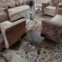 مبل ۷نفره راحتی|مبلمان خانگی و میز عسلی|مشهد, ده دی|دیوار