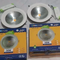 چراغ سقفی و لامپ متال توکار