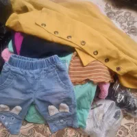 کلی لباس بچگونه و زنانه ۲۵۰ همگی