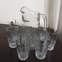 دو دست پارچ و لیوان بلور کاوه مدل امپراطوری