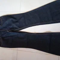 شلوار لی دمپا سرمه ای