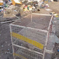 قفس خیلی مرغ بزرگ دو طبقه جنس خیلی محمکم ۲ در ۲