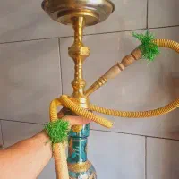 قلیان برنجی درحدنو|کلکسیون و سرگرمی|تهران, بیسیم|دیوار