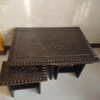 میز جلومبلی با سه عسلی