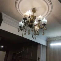 دو عدد لوستر چهار شاخه