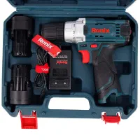 دریل پیچ گوشتی چکش خور رونیکس با باتری اضافه|ابزارآلات|رضوانشهر, |دیوار