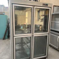 یخچال ایستاده ۴ درب کاملا سالم استیل درحدنو