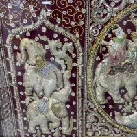 تابلو تایلندی/تابلو عتیقه|کلکسیون اشیاء عتیقه|تهران, خواجه نظام الملک|دیوار