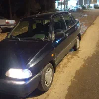 پراید ۸۷بی رنگ و ضربه