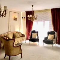 مبلمان وارداتی ۶ نفره کویین فرانسوی استیل کلاسیک