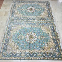 جفت قالیچه خطیبی / اولیا / سالاری / ماهی / هریس|فرش|تهران, ونک|دیوار