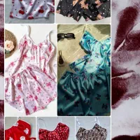 لباس های راحتی جنس ساتن و کبریتی خوب