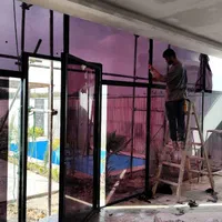 شیشه آیینه ای  دودی برچسب استیکر رفلکس|مصالح و تجهیزات ساختمان|تهران, ونک|دیوار