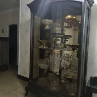 بوفه چوبی با آینه