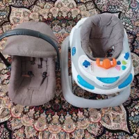 روروئک و کریر سالم و موزیکال خیلی کم استفاده شده|کالسکه و لوازم جانبی|شراء, |دیوار