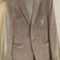 کت و شلوار مخمل کبریتی