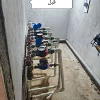 لوله‌کشی آب و فاضلاب نصب شیرآلات و پمپ آب|خدمات پیشه و مهارت|جم, |دیوار