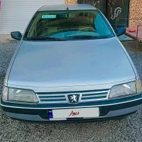 پژو 405 ، نقره ای ، مدل 89