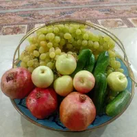 جا میوه ای|ظروف سرو و پذیرایی|مسجد سلیمان, |دیوار