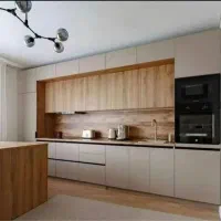 کابینت آشپزخانه ام دی اف