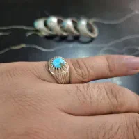 انگشتر دستساز فیروزه نیشابوری|جواهرات|تهران, زمزم|دیوار