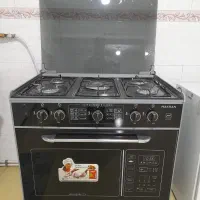 گاز ۵ شعله کاملا نو طرح فر|اجاق گاز و لوازم برقی پخت‌وپز|مشهد, طبرسی شمالی|دیوار