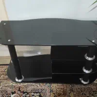 میز تلوزیون شیشه ای
